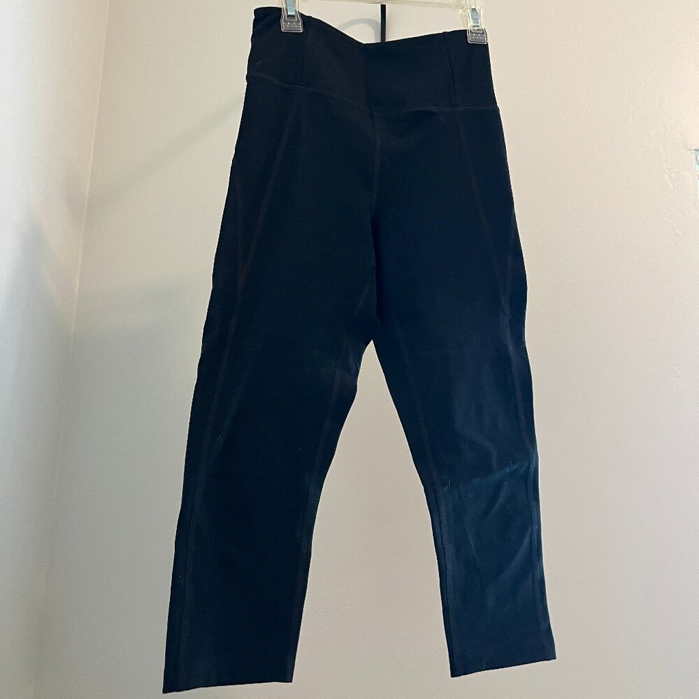 Girlfriend Collective High Waist Ankle Legging Black Size Small